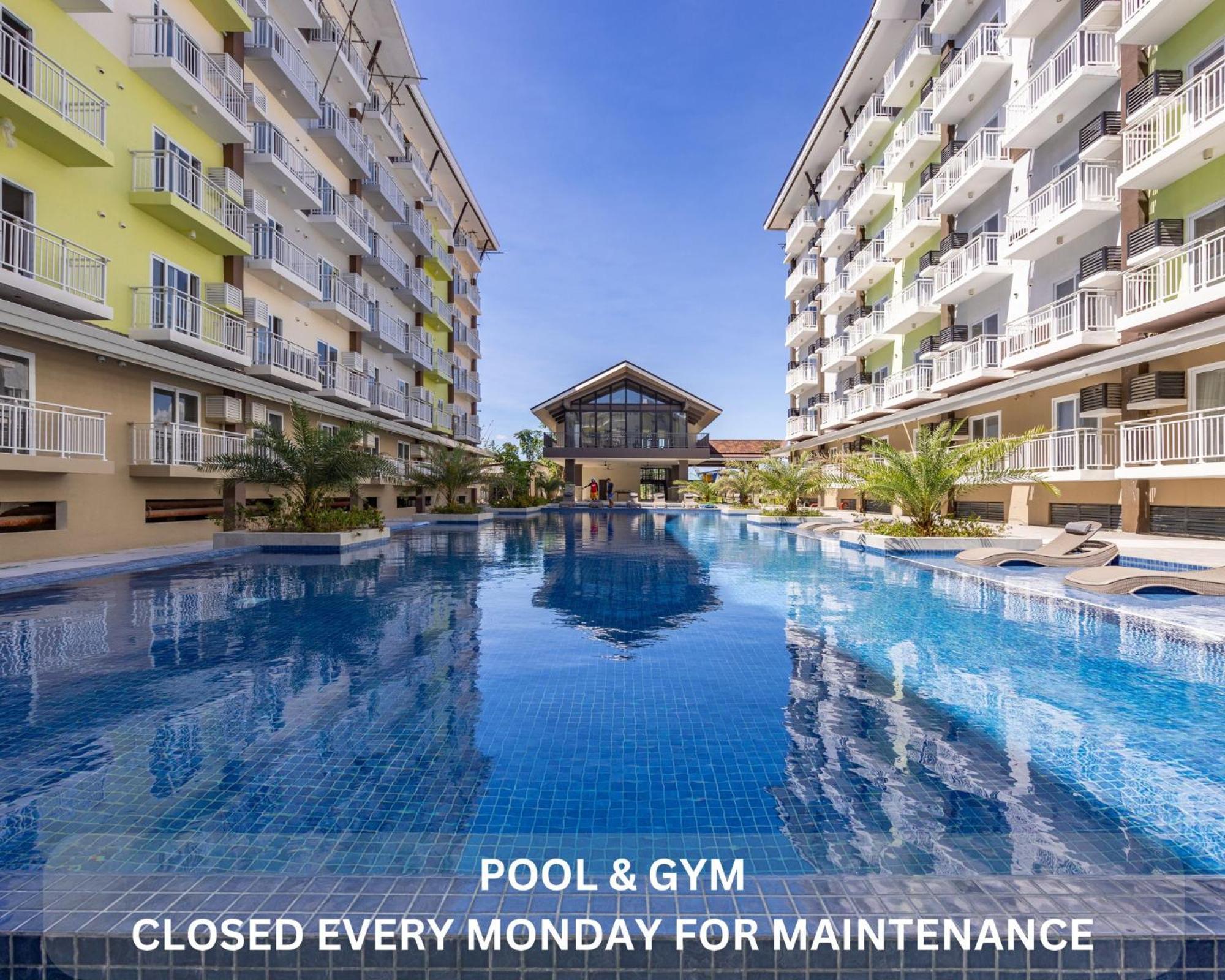 Amani 107B, 3 Minutes To Airport, With Gym & Pool ,Fast Wifi, Free Netflix Apartment Lapu-Lapu City Exterior photo